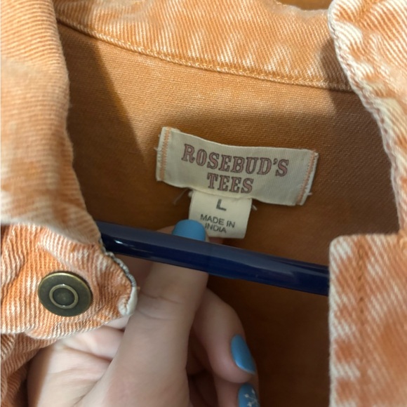 Women's Peachy Jacket with Cow Print Accents - Picture 5 of 6